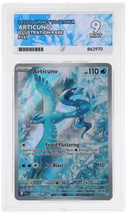 Pokemon TCG: Articuno - Journey Together - 161/159 IR - Graded Ace 9 Mint - Image 3
