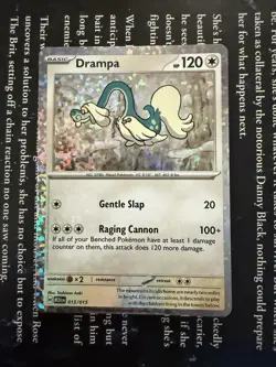 Pokemon Drampa 015/015 McDonald's 2024 Promo Holo Card English TCG - Image 1