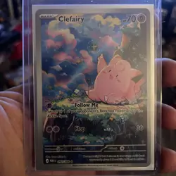 Clefairy 94/88 Perfect Order Full Art Illustration Rare Pokemon Card - Image 1