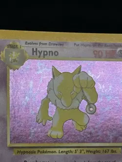 1999 Pokemon TCG Hypno 8/62 Holo Rare NM / MT Unlimited Fossil Set WOTC 🔥📈 - Image 3
