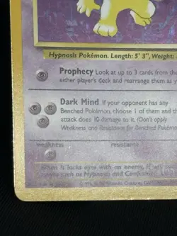 1999 Pokemon TCG Hypno 8/62 Holo Rare NM / MT Unlimited Fossil Set WOTC 🔥📈 - Image 4