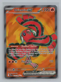 Oricorio ex Holo 110/094 ME02: Phantasmal Flames Pokemon TCG NM Ultra Rare - Image 1