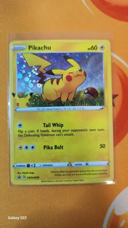 Pikachu SWSH039 General Mills 25th Anniversary Black Star Promo Pokemon NM - Image 1