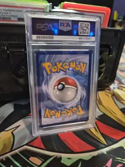 Pokemon Center Special Delivery Bidoof Charizard Promo Holo SWSH177 PSA 9 SWIRLS - Image 2