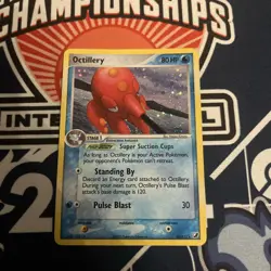 Octillery 10/115 Holo Rare EX Unseen Forces Pokemon - Image 2