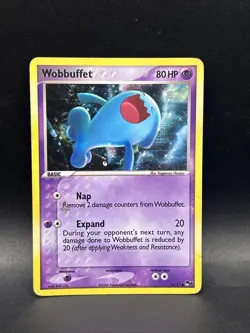 2006 Pokemon Pop Series 4 Wobbuffet Holo Rare 16/17 - Image 1