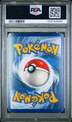 2005 POKEMON EX DEOXYS #19 LUDICOLO-REVERSE FOIL PSA 8 - Image 2