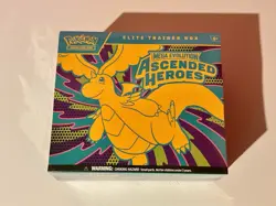 Pokemon TCG Mega Evolution Ascended Heroes ETB Elite Trainer Box Factory Sealed - Image 1