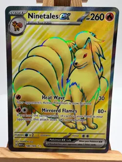 Pokemon TCG - S&V 151 - 186/165 Ninetales ex - Ultra Rare - NM/M - Image 1