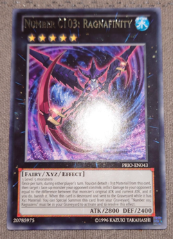 Number C103: Ragnafinity PRIO-EN043 Rare Yugioh - Image 1