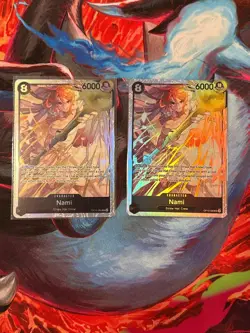 Nami SR OP15-086 Adventure on KAMI’s Island ENGLISH ONE PIECE Card OP15 lot of 2 - Image 1