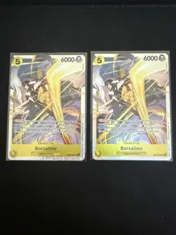 (2) One Piece Card TCG Borsalino SR OP-15 - Image 1