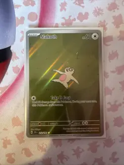 Slakoth 212/191 Surging Sparks Illustration Rare Pokemon Card Pack Fresh - Image 1