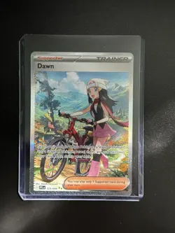 Dawn 129/094 Pokemon TCG Phantasmal Flames SIR NM English Pokemon Card - Image 1