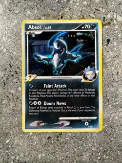 Pokemon TCG Cards Absol G 1/147 Supreme Victors Holo Rare - Image 1