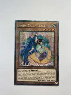 Fairy Tail - Luna RA01-EN009 Quarter Century Secret Rare 1st Ed YuGiOh Card NM - Image 1