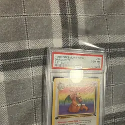 Fossil Dragonite 1st Edition PSA 10 #19/62 1999 Pokemon Card Gem Mint Rare WOTC - Image 5