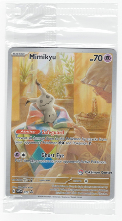 Mimikyu 075 - SEALED Pokemon Center ETB Promo - Pokemon Trading Card Game - Image 1