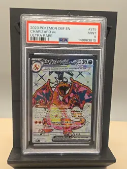 PSA 9 Charizard Ex 215/197 Obsidian Flames - TCG Pokemon Card - Image 1