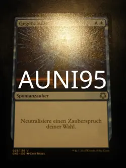 mtg magic counterspell game night free for all GERMAN gegenzauber - Image 1