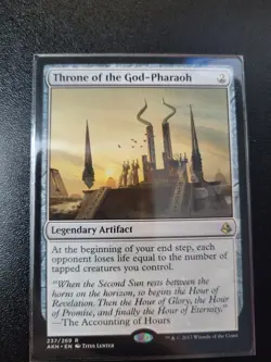 Throne of the God-Pharaoh Amonkhet Mtg Magic NM - Image 1
