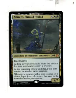 MTG SkeenAB Athreos Shroud-Veiled FOIL from Theros BD. NM. - Image 1