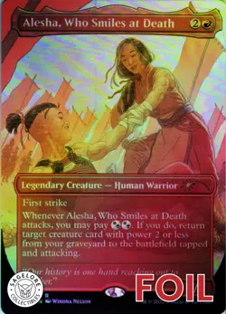 Alesha, Who Smiles at Death - Secret Lair Pride - 1007 - NM Foil - Image 1
