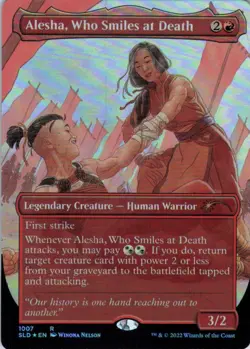 Alesha, Who Smiles at Death - Secret Lair Pride - 1007 - NM Foil - Image 2
