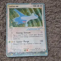 Pokemon Latios ex EX 94/97 EX Dragon 100 HP Basic English - Image 1