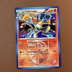 Pokemon TCG Infernape Plasma Storm 17/135 - Image 1
