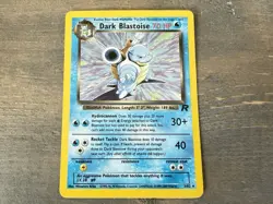Pokemon Dark Blastoise 3/82 Team Rocket HOLO – LP Condition – WOTC - Image 1