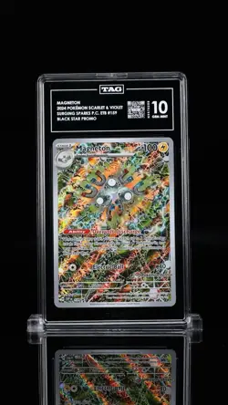 TAG 10 Magneton 159 Pokemon Center Exclusive Promo - Surging Sparks ETB - Image 1