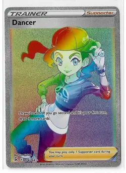 Dancer - 274/264 - Pokemon Fusion Strike Sword & Shield Secret Rare Card NM - Image 1
