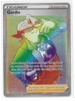 Gordie - 223/203 - Pokemon Evolving Skies Sword & Shield Secret Rare Card NM - Image 1