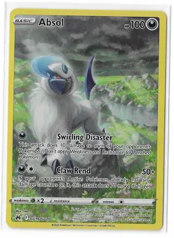 Absol GG16/GG70 Crown Zenith Galarian Gallery Holo Pokemon TCG Card NM - Image 1