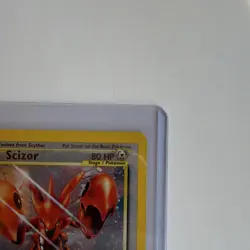 Pokemon Scizor 10/75 Neo Discovery Holo Rare Stage 1 English Card 2001 - Image 3