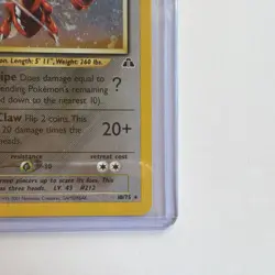 Pokemon Scizor 10/75 Neo Discovery Holo Rare Stage 1 English Card 2001 - Image 4