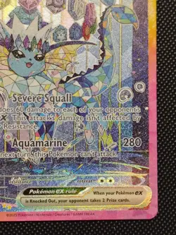 Pokemon TCG Prismatic Evolutions Vaporeon EX Card 149/131 SIR LP Condition - Image 5