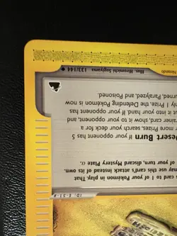 Mystery Plate Alpha 133/144 Skyridge Regular Pokemon S48 - Image 3