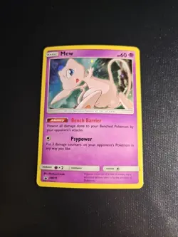 Mew SM215 Black Star Promo Pokemon - Image 1