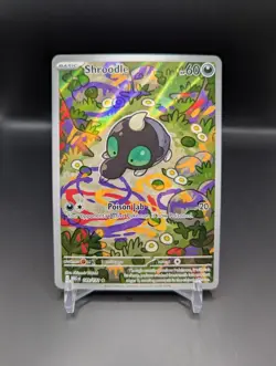 Pokemon TCG Shroodle 149/132 ME01: Mega Evolution Illustration Rare NM - Image 1