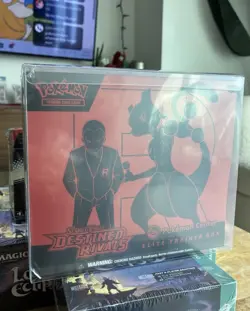 Pokemon Destined Rivals Elite Trainer Box ETB – Factory Sealed – New with case - Image 1