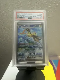 Zapdos ex SIR PSA 10 Gem Mint 151 SV2a #202/165 Pokemon Card - Image 3