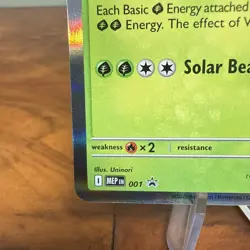 Pokemon TCG - Meganium MEP 001 Mega Evolution Stamped Prerelease Promo NM - Image 5