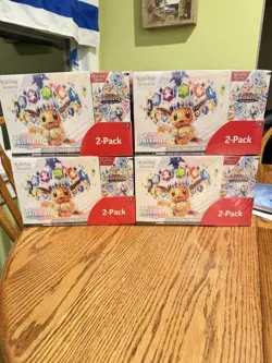 Pokemon Prismatic Evolutions Elite Trainer Box & Booster Bundle Costco 2-Pack(4) - Image 1