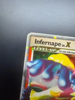 2007 Pokemon Diamond & Pearl Black Star Promos Infernape LV.X #DP10 - Image 2