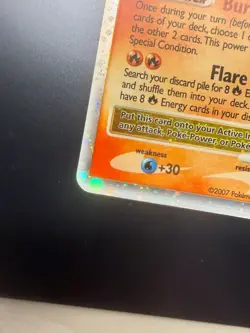 2007 Pokemon Diamond & Pearl Black Star Promos Infernape LV.X #DP10 - Image 5