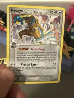 Pokemon TCG Deoxys Delta Species 2/17 Pop Series 4 Holo Rare - Image 1