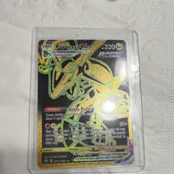 Pokemon Rayquaza VMAX Secret Rare Full Art Holo TG29/TG30 Silver Tempest 320 HP - Image 1