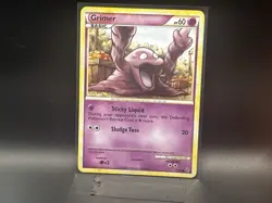 Grimer 50/90 Regular Undaunted Pokemon TCG CCG Nintendo Common 2010 - Image 1